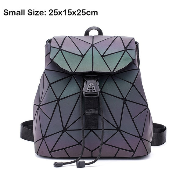 Luminous Geometric Backpack