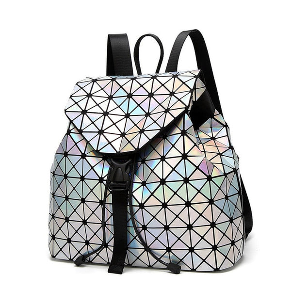 Luminous Geometric Backpack