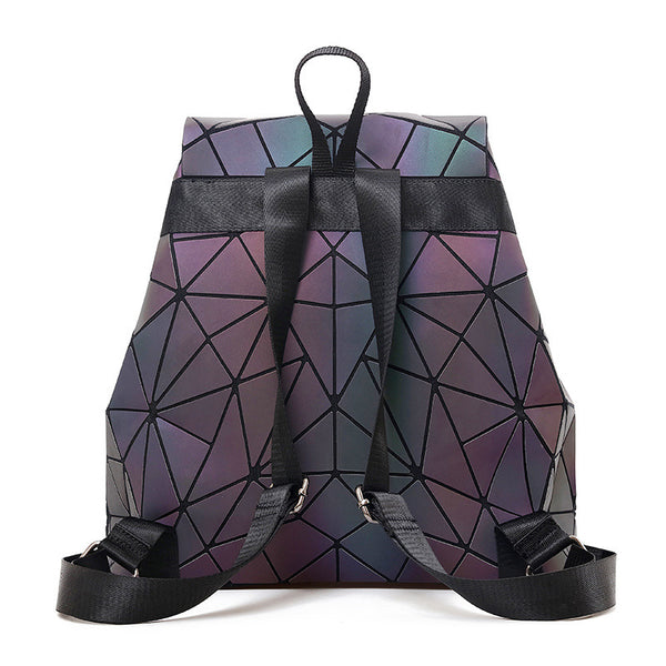 Luminous Geometric Backpack