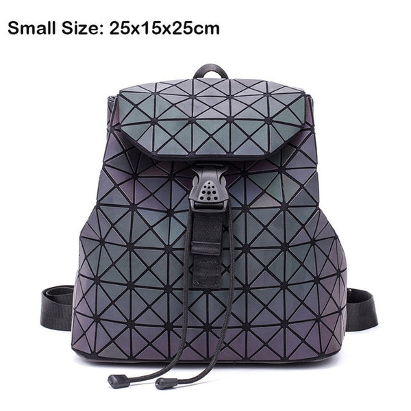 Luminous Geometric Backpack