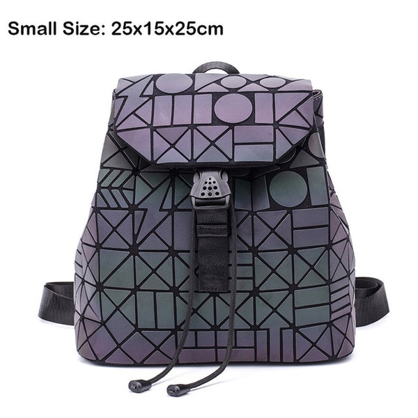 Luminous Geometric Backpack