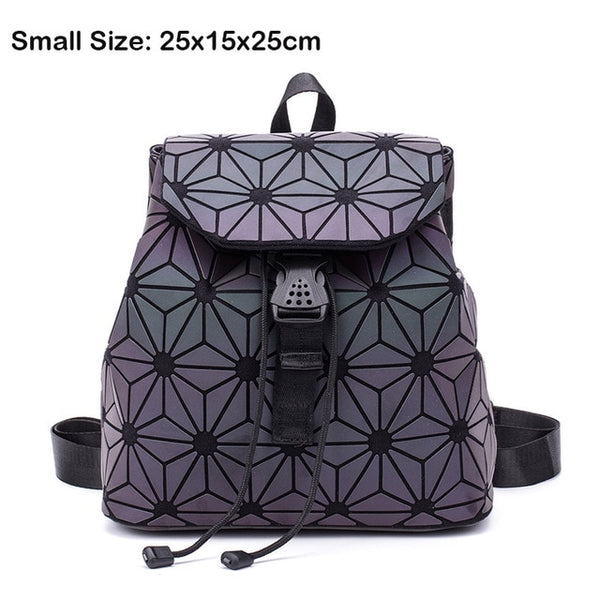 Luminous Geometric Backpack