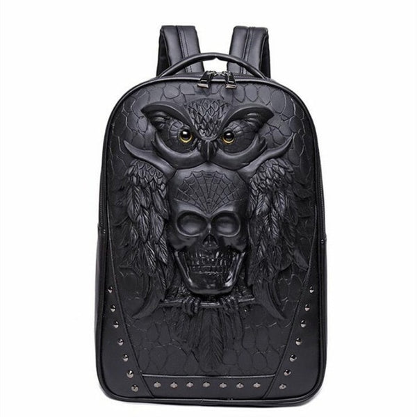Owl Skull Backpack