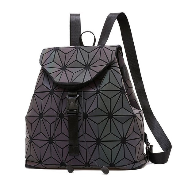 Luminous Geometric Backpack