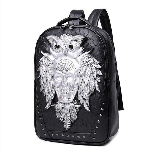 Owl Skull Backpack